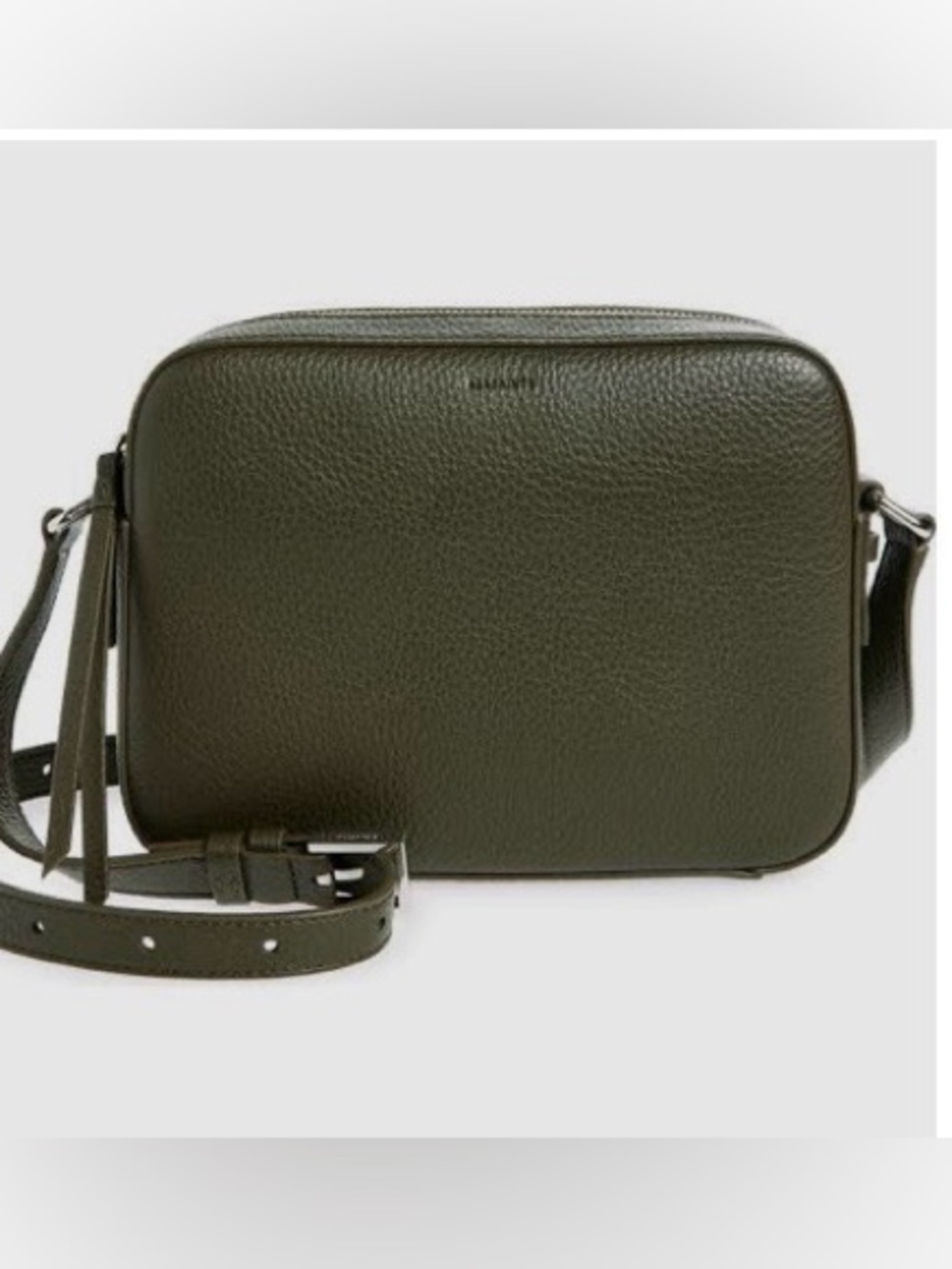 AllSaints  Captain Square / Lea Camera Bag Crossbody Bag Olive Green